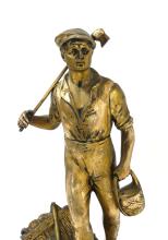 FRENCH SPELTER SCULPTURE