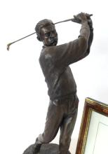 LIMITED EDITION "GOLFER" SCULPTURE