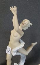 FIVE GERMAN PORCELAIN FIGURINES