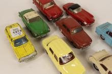 EIGHT DINKY TOYS CARS