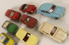 EIGHT DINKY TOYS CARS