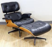 EAMES LOUNGE CHAIR & OTTOMAN