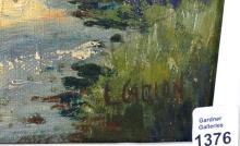 FRENCH OIL ON CANVAS