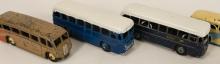 SIX DINKY TOYS BUSES