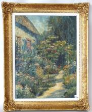 FRENCH OIL ON CANVAS