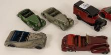 EIGHT DINKY TOYS CARS