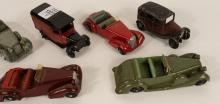 EIGHT DINKY TOYS CARS