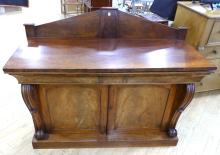 GEORGE IV MAHOGANY SIDEBOARD