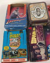 BOXES OF COLLECTOR CARDS
