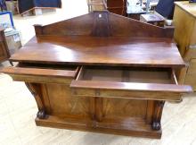 GEORGE IV MAHOGANY SIDEBOARD