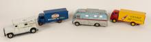 FOUR DINKY TOYS TRUCKS