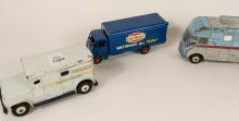 FOUR DINKY TOYS TRUCKS