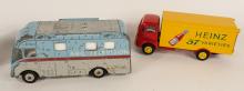 FOUR DINKY TOYS TRUCKS