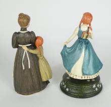 2 CANADIAN HANDMADE FIGURINES