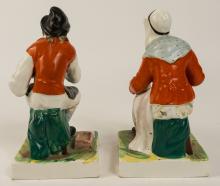 PAIR STAFFORDSHIRE FIGURES