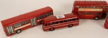 SIX DINKY TOYS BUSES