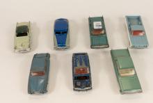 SEVEN DINKY TOYS CARS