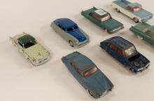 SEVEN DINKY TOYS CARS