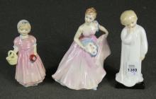 3 ROYAL DOULTON FIGURINES