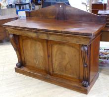 GEORGE IV MAHOGANY SIDEBOARD