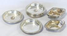 TEN BIRKS STERLING MINT/NUT DISHES