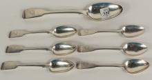 GEORGIAN AND VICTORIAN STERLING SPOONS