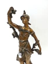 FRENCH SPELTER SCULPTURE