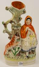 ANTIQUE STAFFORDSHIRE FIGURINE