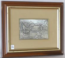 STERLING SILVER PLAQUE