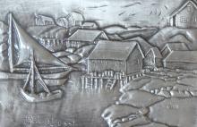STERLING SILVER PLAQUE