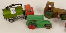 FOUR DINKY TOYS WORK VEHICLES