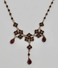 GARNET NECKLACE