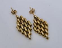 ITALIAN GOLD EARRINGS