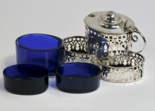 STERLING CONDIMENT SET