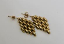 ITALIAN GOLD EARRINGS