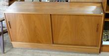 DANISH TEAK CONSOLE CABINET