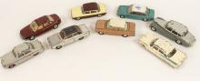 EIGHT DINKY TOYS CARS