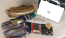 SCARVES, HANDBAGS, ETC.