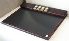 WORLD CLOCK DESK PAD