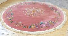 CIRCULAR WOOL RUG