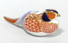 DERBY "PHEASANT" PAPERWEIGHT