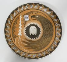 STEVE SMITH "TALKING EARTH" POTTERY BOWL