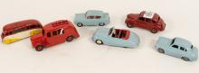 SIX DINKY TOYS CARS