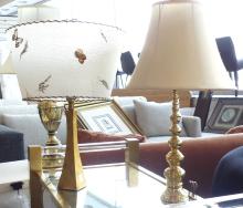 TWO TABLE LAMPS