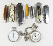 KNIVES, WATCHES