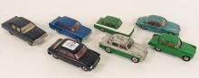 SEVEN DINKY TOYS CARS