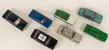 SEVEN DINKY TOYS CARS