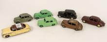 SEVEN DINKY TOYS CARS