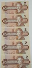 CANADIAN UNCIRCULATED CURRENCY