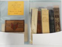 BOOKMARKS, POSTCARD AND POEM